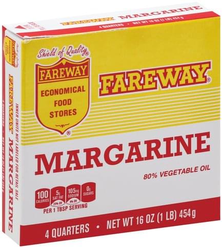 Fareway margarine 80%