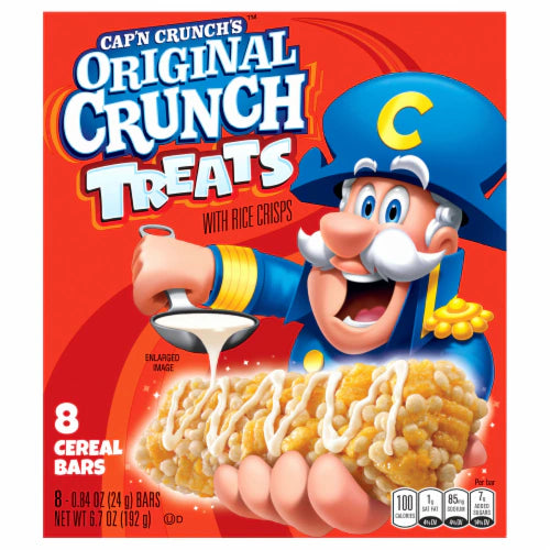 Cap'n Crunch with Rice Crisps Cereal Bars 8ct