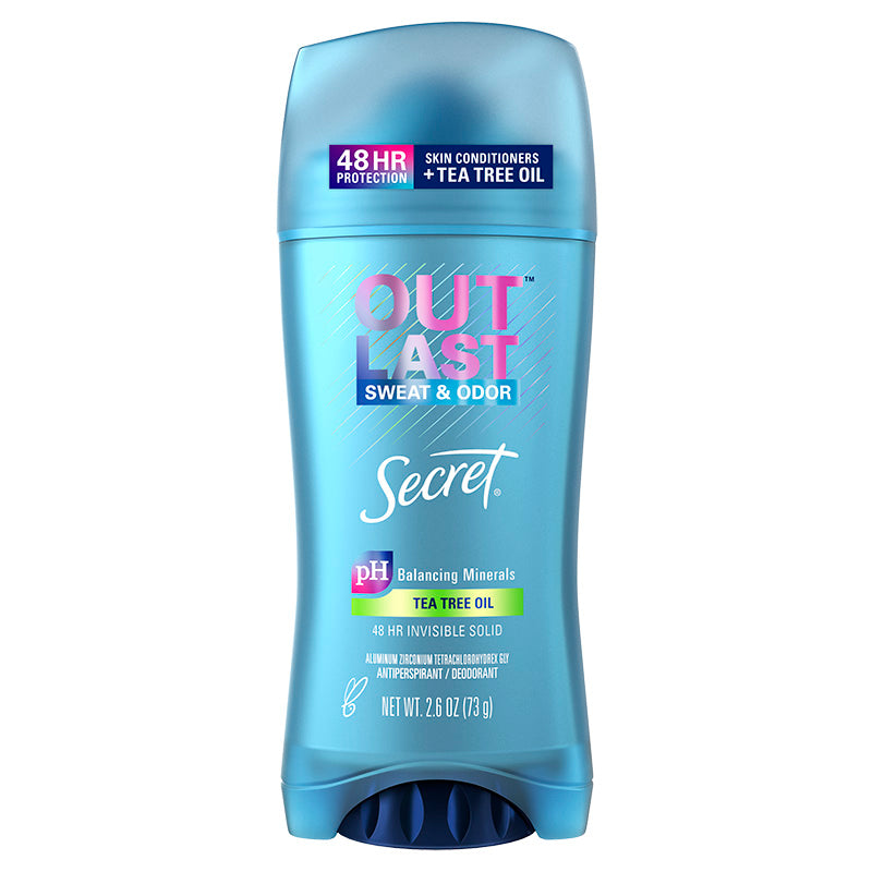 Secret Outlast Sweat & Odor + Tea Tree Oil Antiperspirant/Deodorant 2.6oz