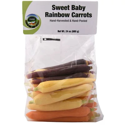 New World Farms Sweet Baby Rainbow Carrots 24oz