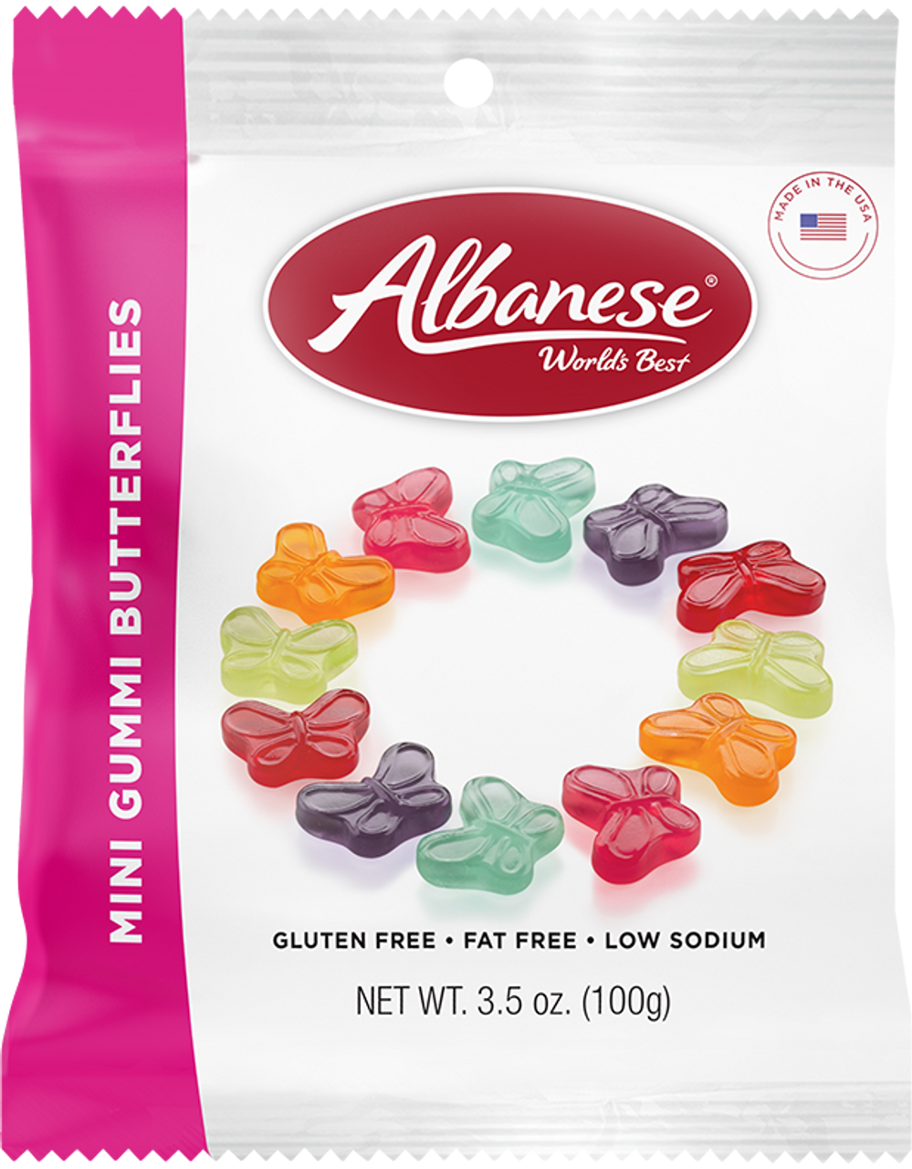 Albanese Mini Gummi Butterflies 3.5oz