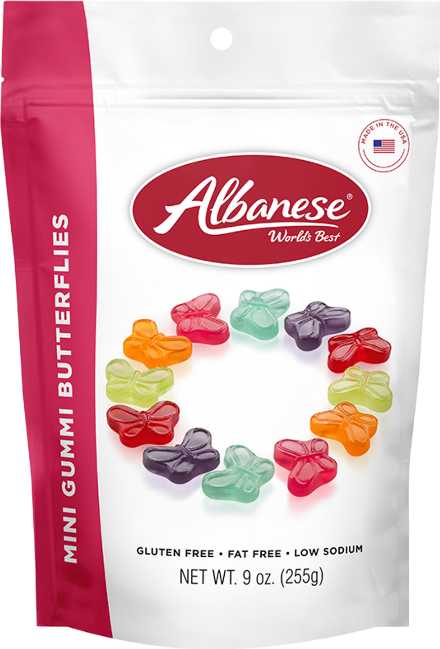 Albanese Mini Gummi Butterflies 9oz