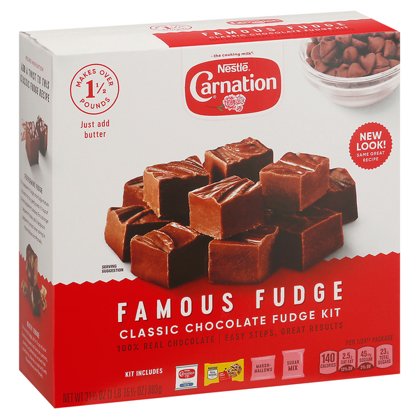 Nestle Carnation Famous Fudge Kit 27 3/4oz