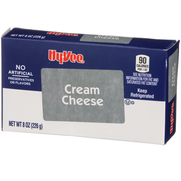 Hy-Vee Cream Cheese 8 oz