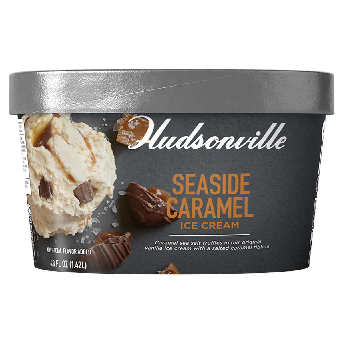 Hudsonville Seaside Caramel Ice Cream 48oz