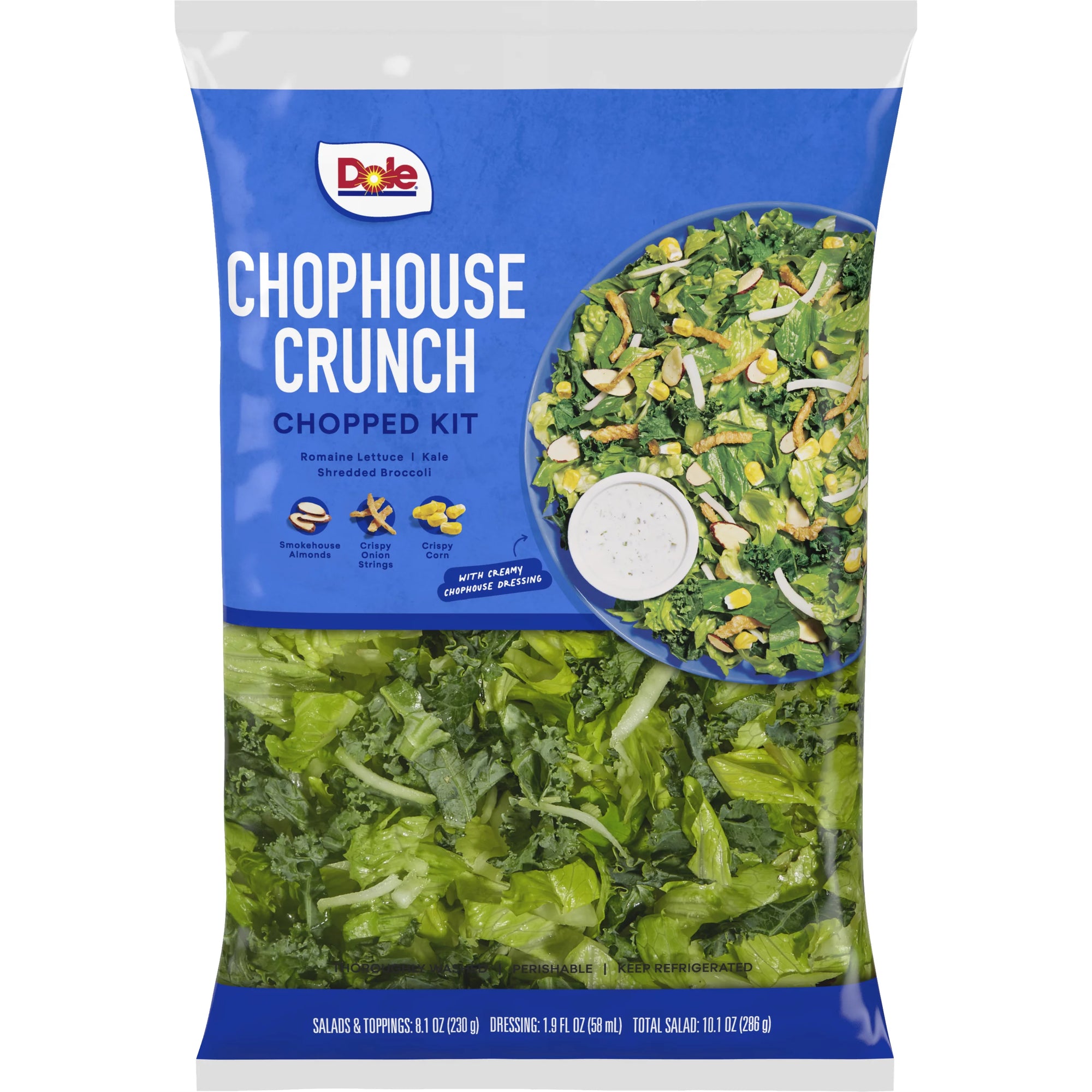 Dole Chophouse Crunch Chopped Salad Kit 8.1oz