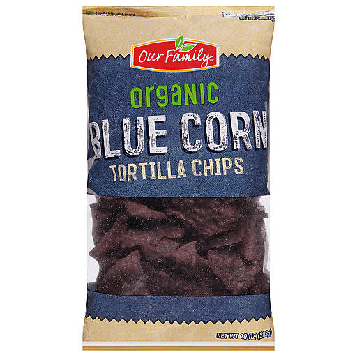 Our Family Organic Blue Corn Tortilla Chips 10oz