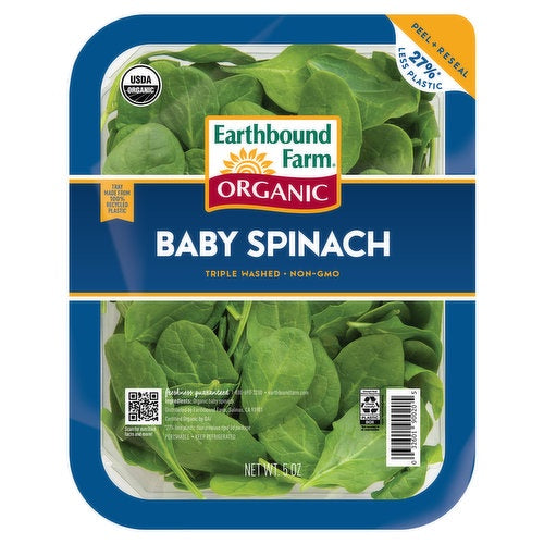 Fresh Earthbound Farms Baby Spinach 5 oz