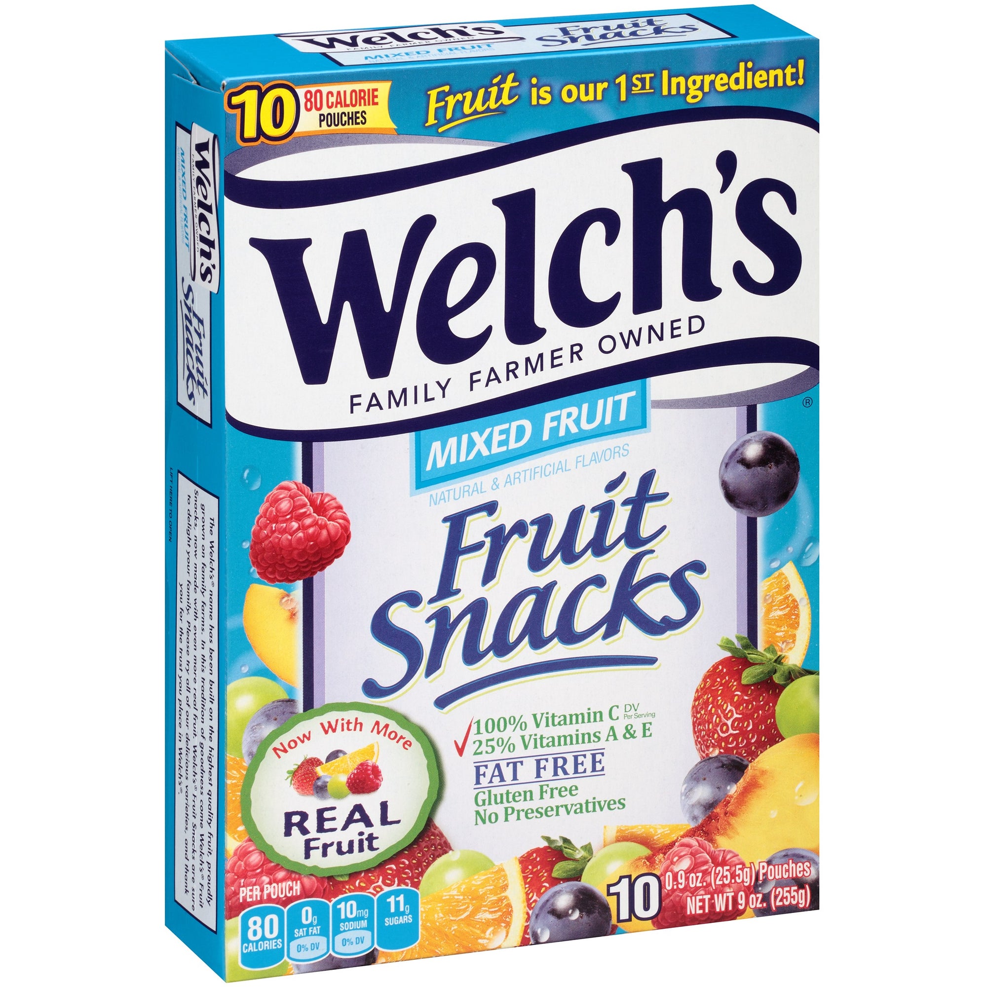 Welch's Mixed Fruit Fruit Snacks 10ct