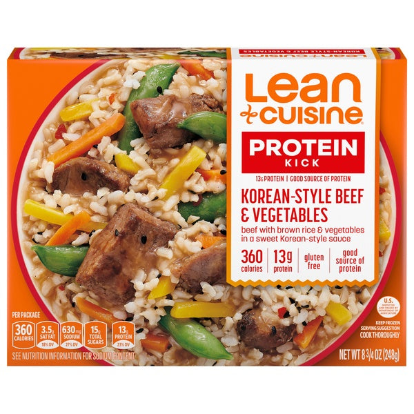 Lean Cuisine Protein Kick Korean-Style Beef & Vegetables 8.75oz