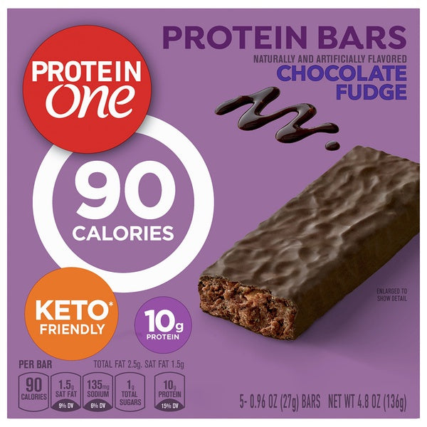 Protein One Chocolate Fudge Protein Bars 5ct