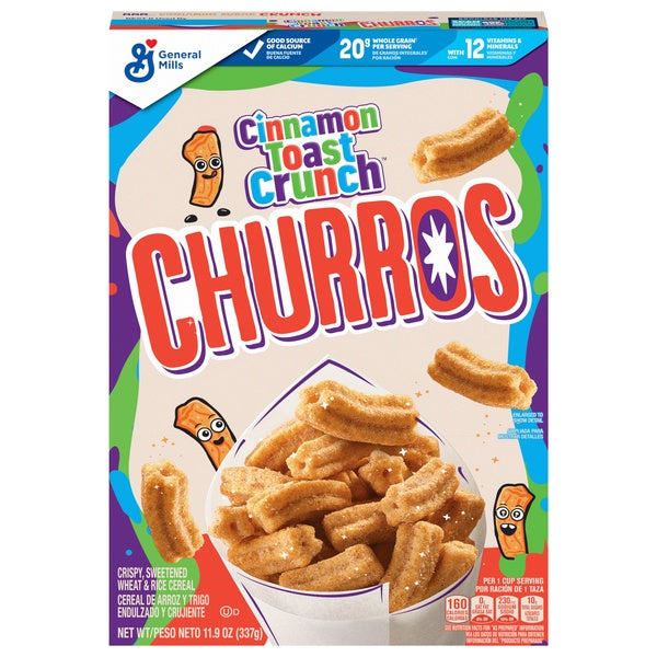 *General Mills Cinnamon Toast Crunch Churros 11.9oz