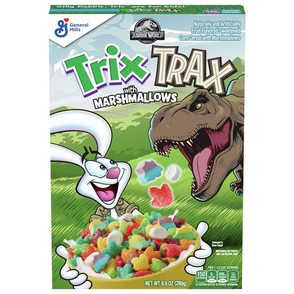 General Mills Trix Trax with Marshmallows Cereal 9.9oz