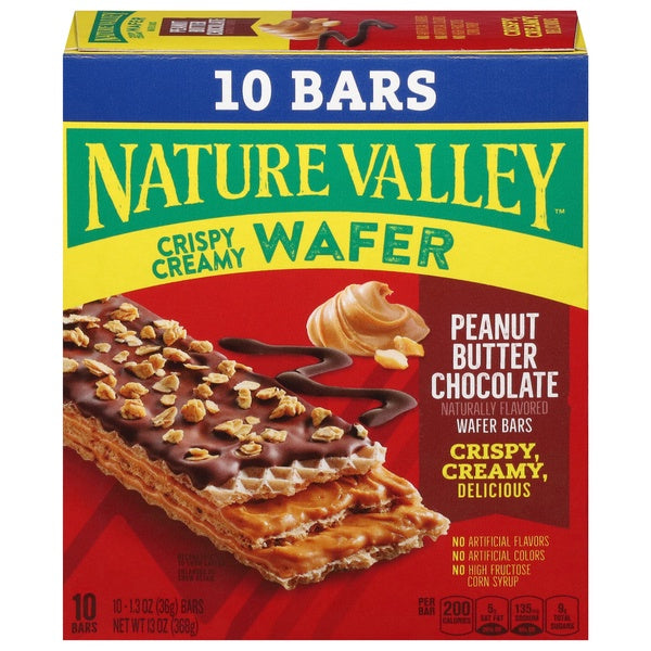 Nature Valley Peanut Butter Chocolate Wafer Bars 10ct