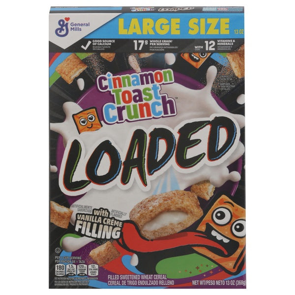 Cinnamon Toast Crunch Loaded Cereal 13oz