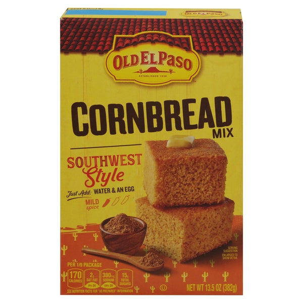 Old El Paso Southwest Style Cornbread Mix 13.5oz