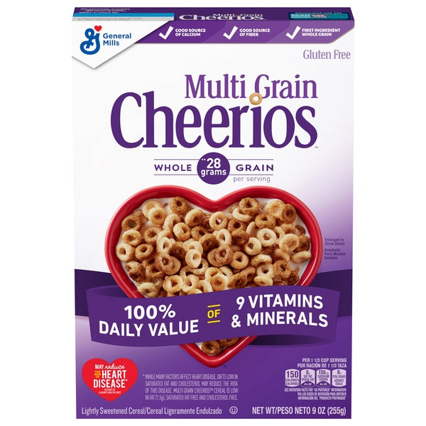 General Mills Multi Grain Cheerios Cereal 9oz