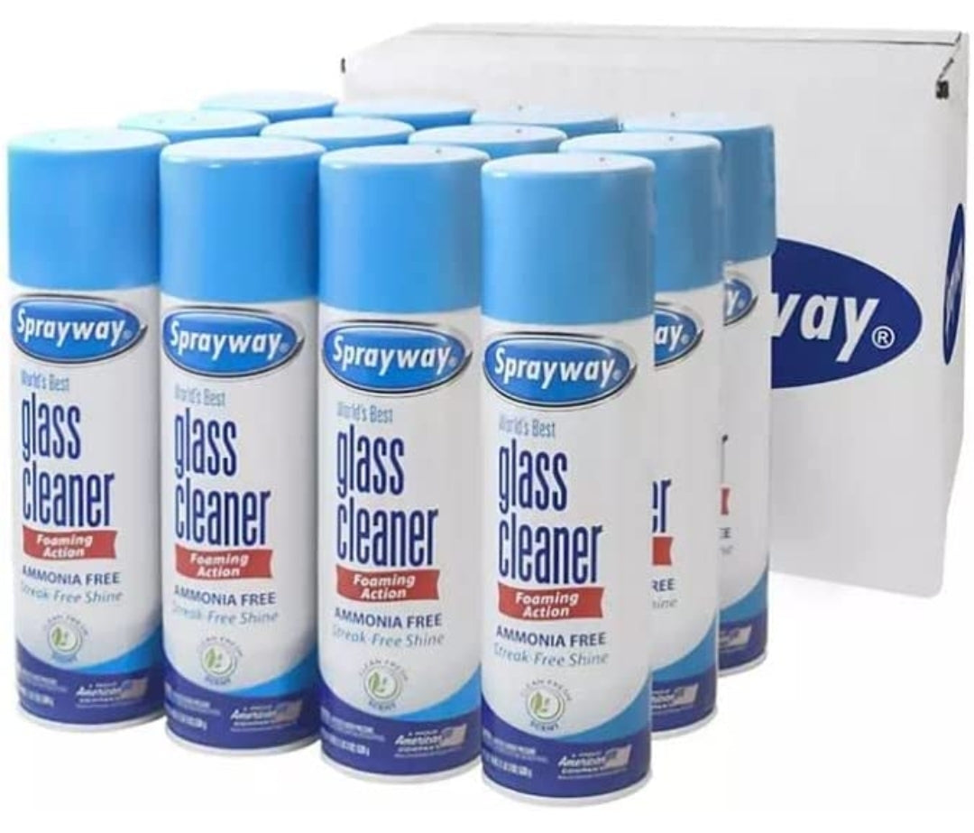 Sprayway Glass Cleaner 19oz 12ct Case