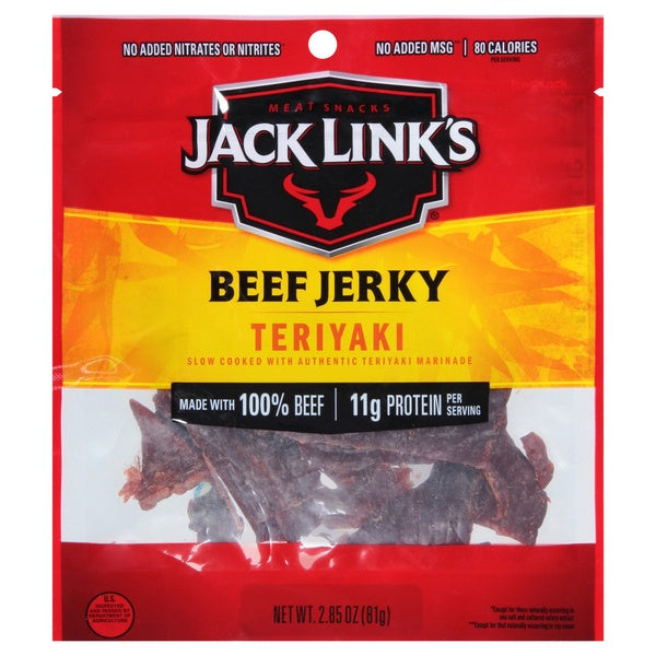 Jack Link's Teriyaki Beef Jerky 2.85oz