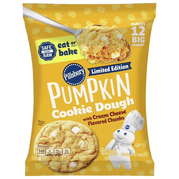 Pillsbury Pumpkin Cookie Dough 14oz