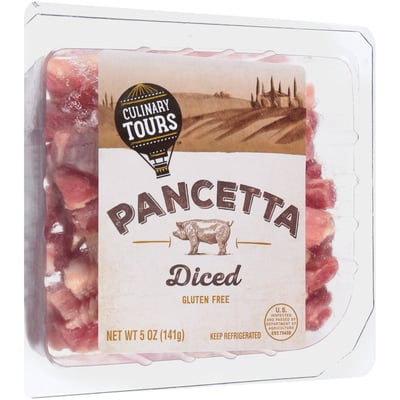 Culinary Tours Diced Pancetta 5oz