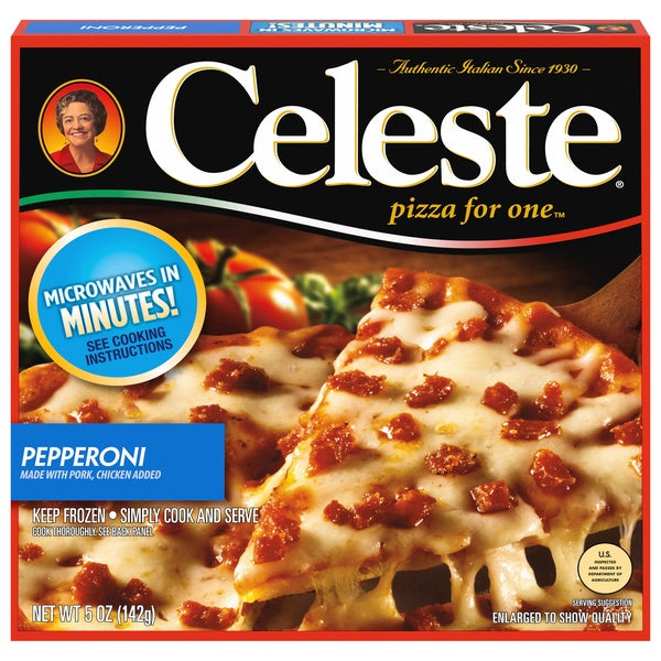 Celeste Pepperoni Pizza 5oz