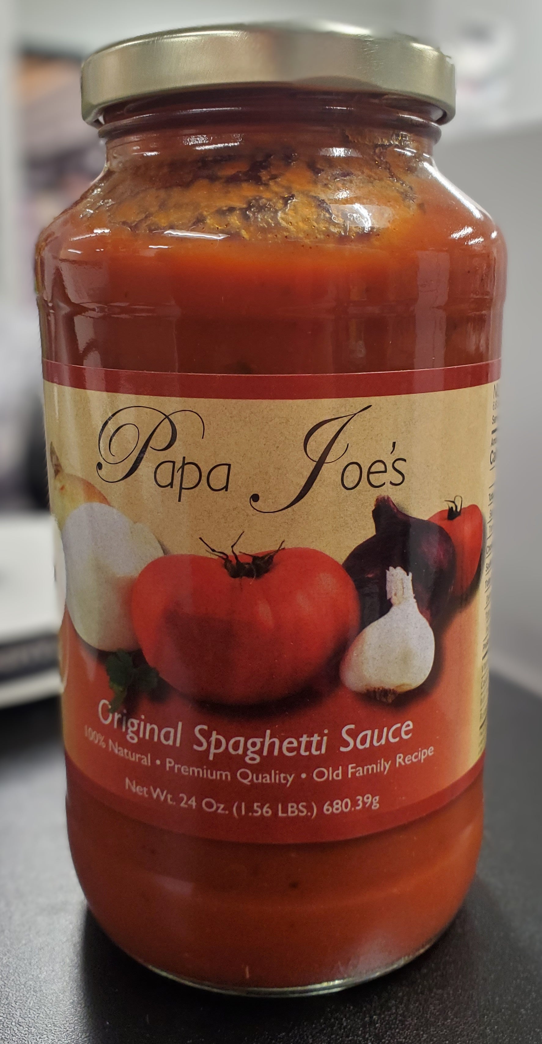 Papa Joe's Original Spaghetti Sauce 24oz