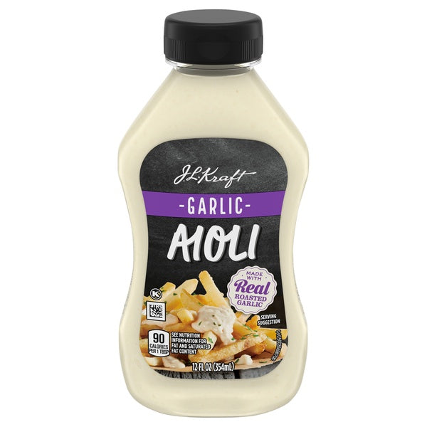 *J.L. Kraft Garlic Aioli 12fl oz