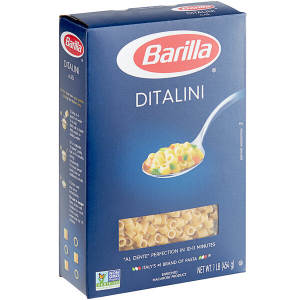 Barilla Ditalini Pasta 16oz