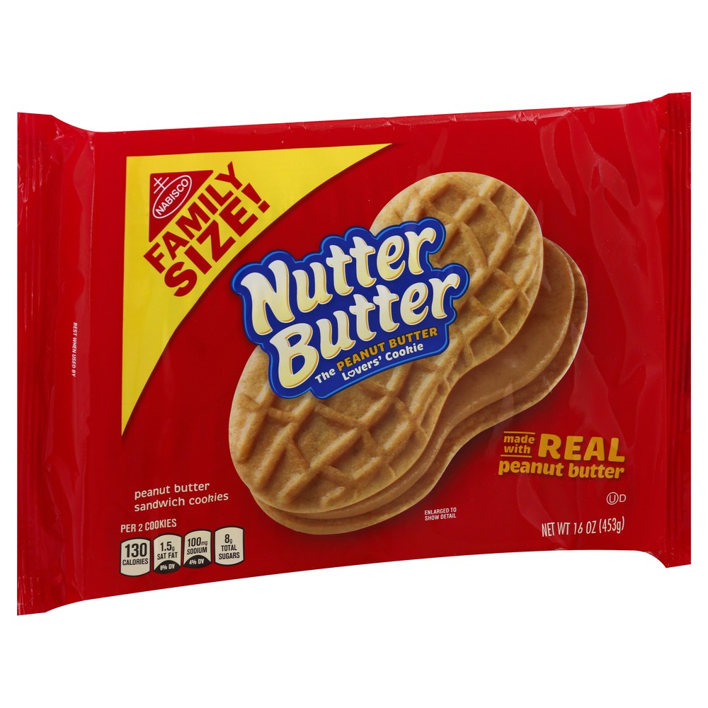 Nabisco Nutter Butter Sandwich Cookies 16oz