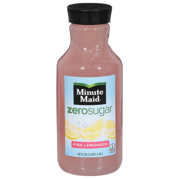 Minute Maid Zero Sugar Pink Lemonade 52fl oz