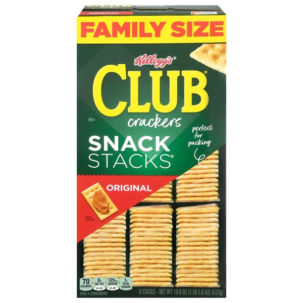 Kellogg's Club Crackers Original Snack Stacks 18.8oz