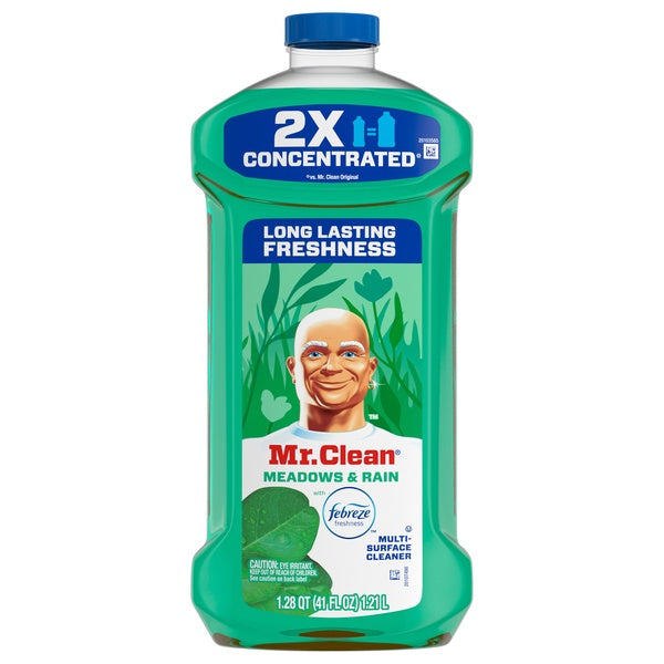 Mr. Clean Concentrated Multi-Purpose Cleaner Febreze Meadows & Rain 41fl oz