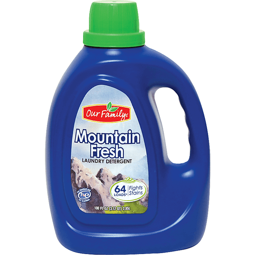 Our Family Mountain Fresh Laundry Detergent 100fl oz