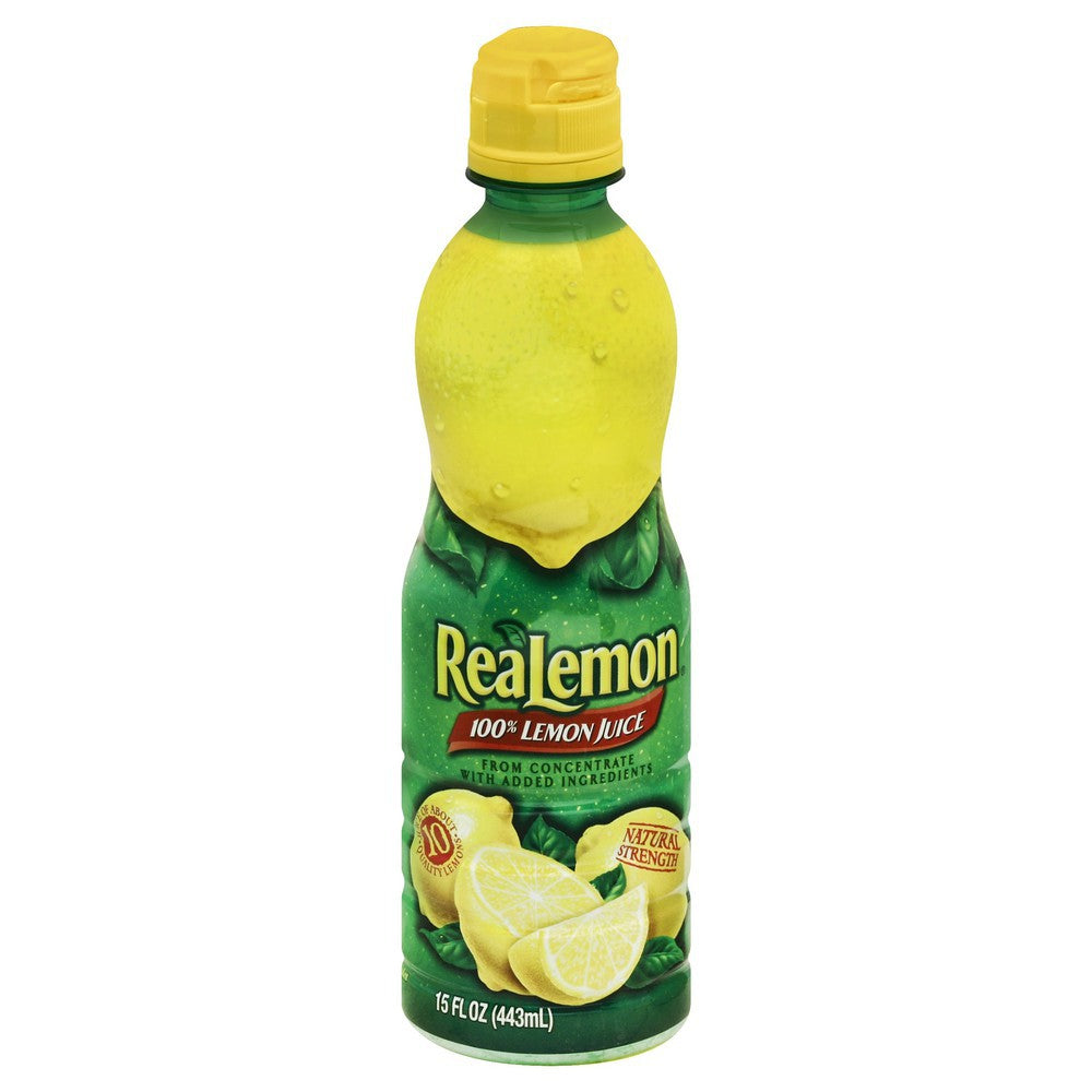 Realemon 100% Lemon Juice 15fl oz