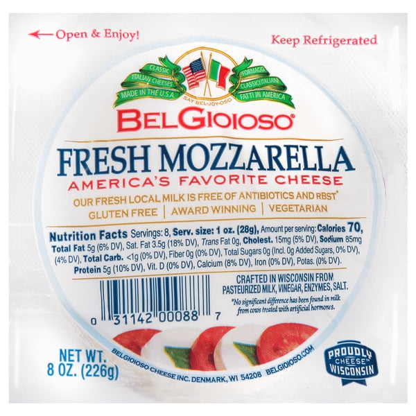 BelGioioso Fresh Mozzarella Ball 8oz