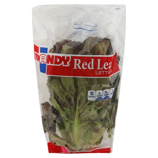 Fresh Red Leaf Lettuce Ea