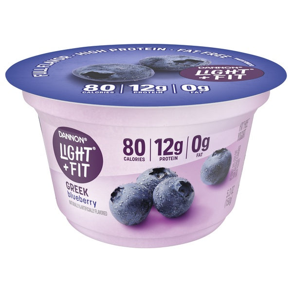 Dannon Light & Fit Blueberry Greek Yogurt 5.3oz