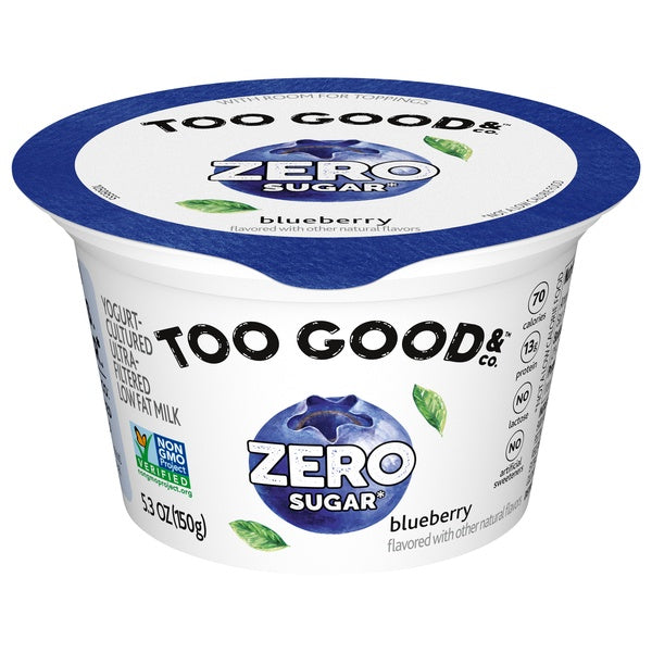 Two Good Zero Sugar Blueberry Yogurt 5.3oz