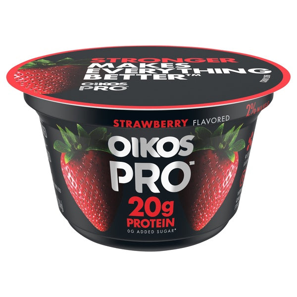 Dannon Oikos Pro Strawberry Yogurt Cup 5.3oz