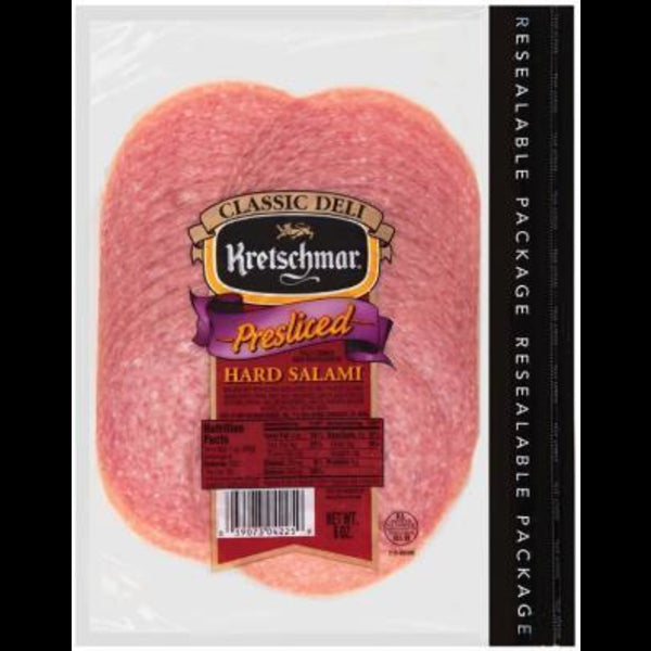 Kretschmar Presliced Hard Salami 6oz