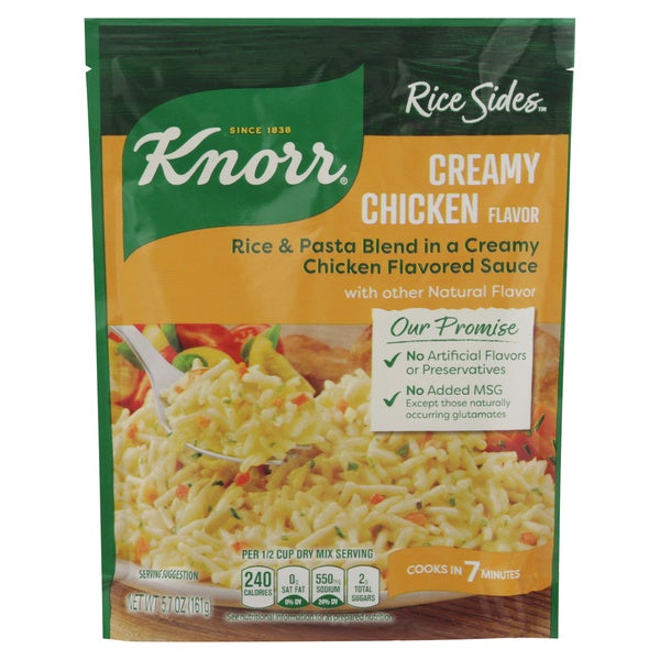 Knorr Creamy Chicken Flavor Rice & Pasta Blend 5.7oz