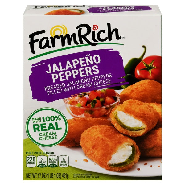 Farm Rich Jalapeno Peppers 17oz