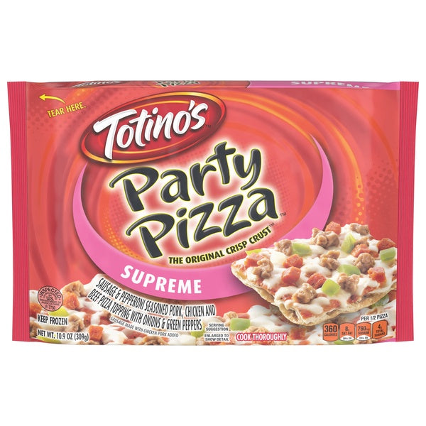 Totino's Supreme Party Pizza 10.9oz