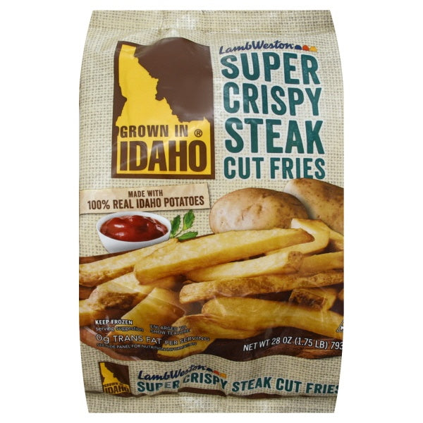 Grown In Idaho Super Crispy Steak Cut Fries 1.75lb