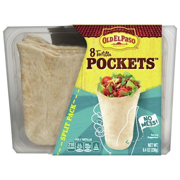 Old El Paso Tortilla Pockets 8ct