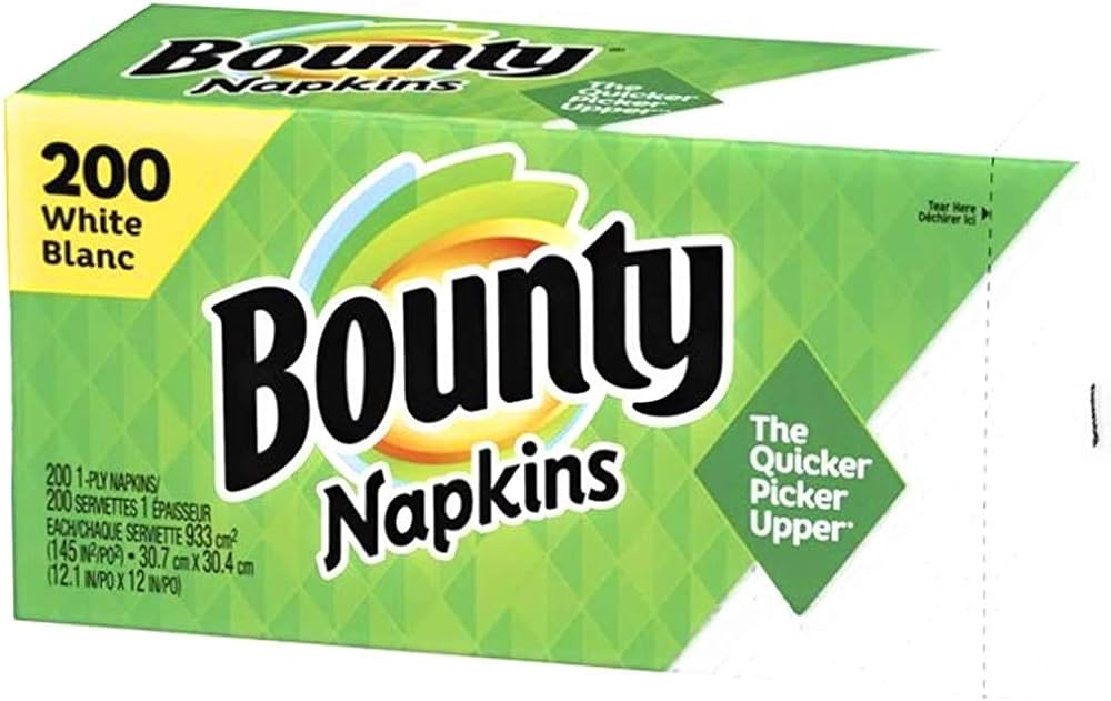 Bounty Quilted Napkins 200ct