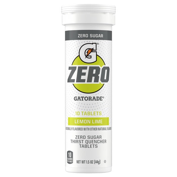 Gatorade Zero Lemon Lime Tablets 10ct