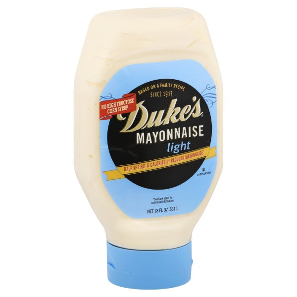 Duke's Light Mayonnaise Squeeze Bottle 18fl oz