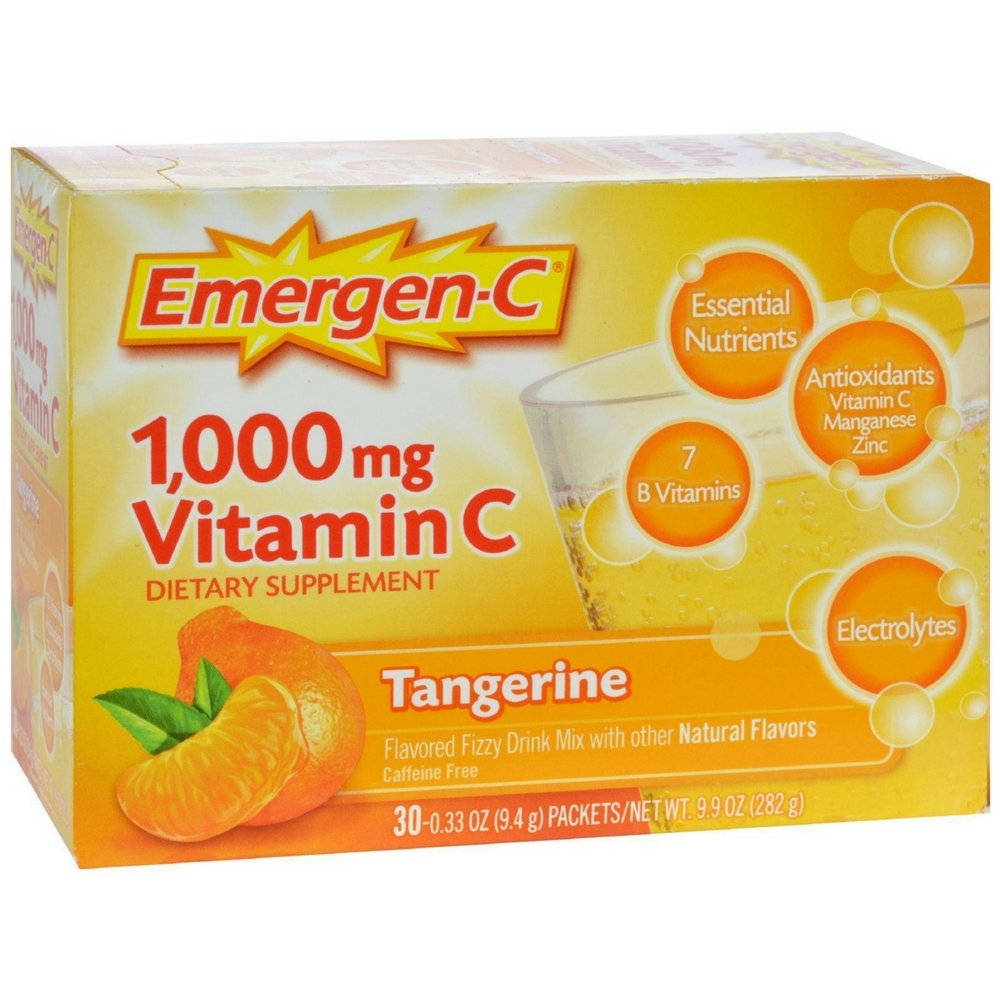 Emergen-C Tangerine Drink Sachets 30ct